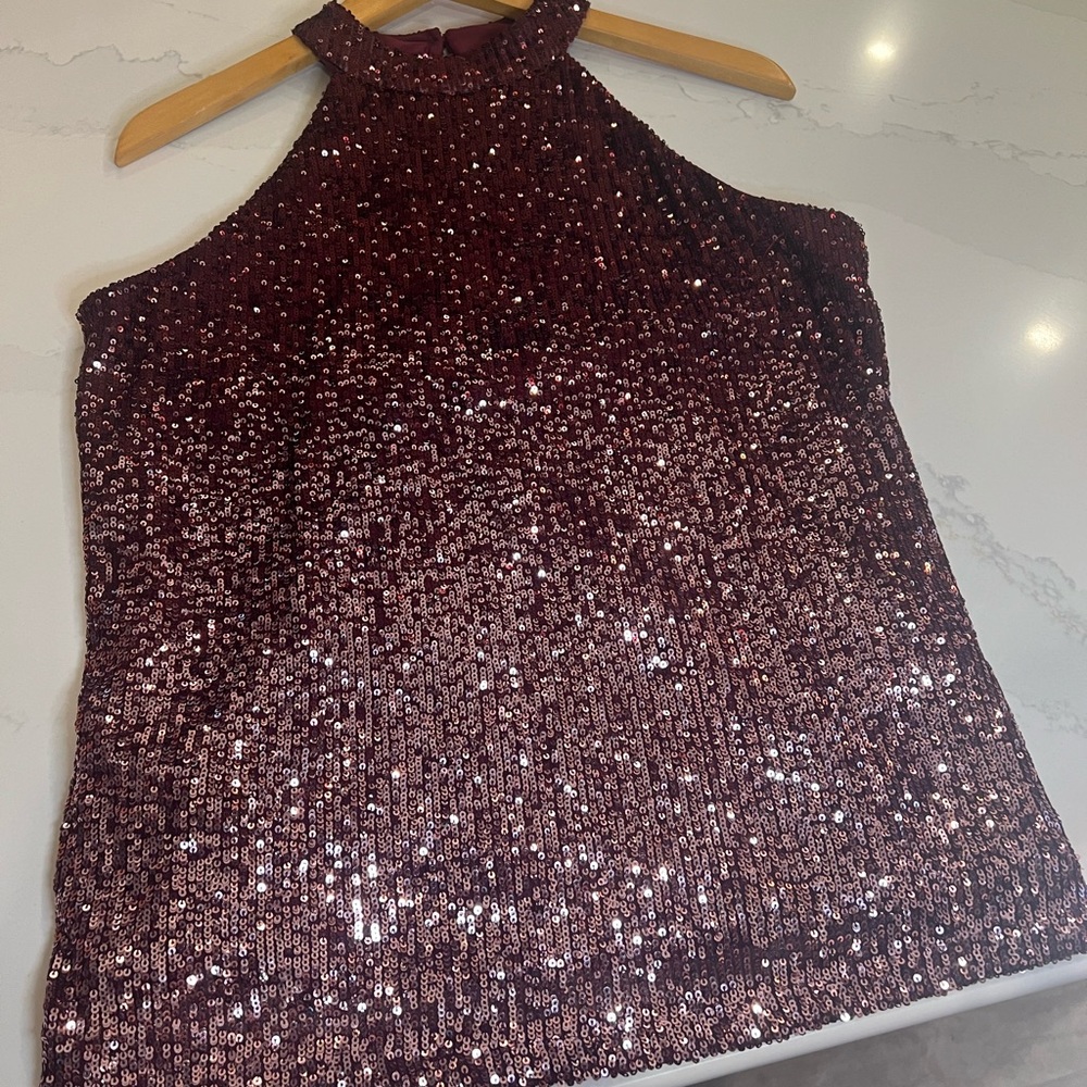 Cable & Gauge NWT sequin sleeveless top